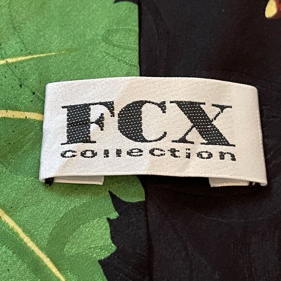 Vintage FCX Collection 100% Silk Men’s Neck Tie Made In Korea Grape Print - Picture 8 of 9